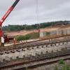 Crane at Railway Work in South Goa